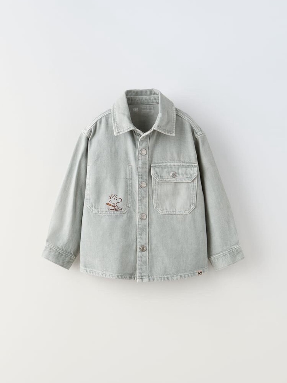 Zara Peanuts Snoopy Denim Jacket 5-6